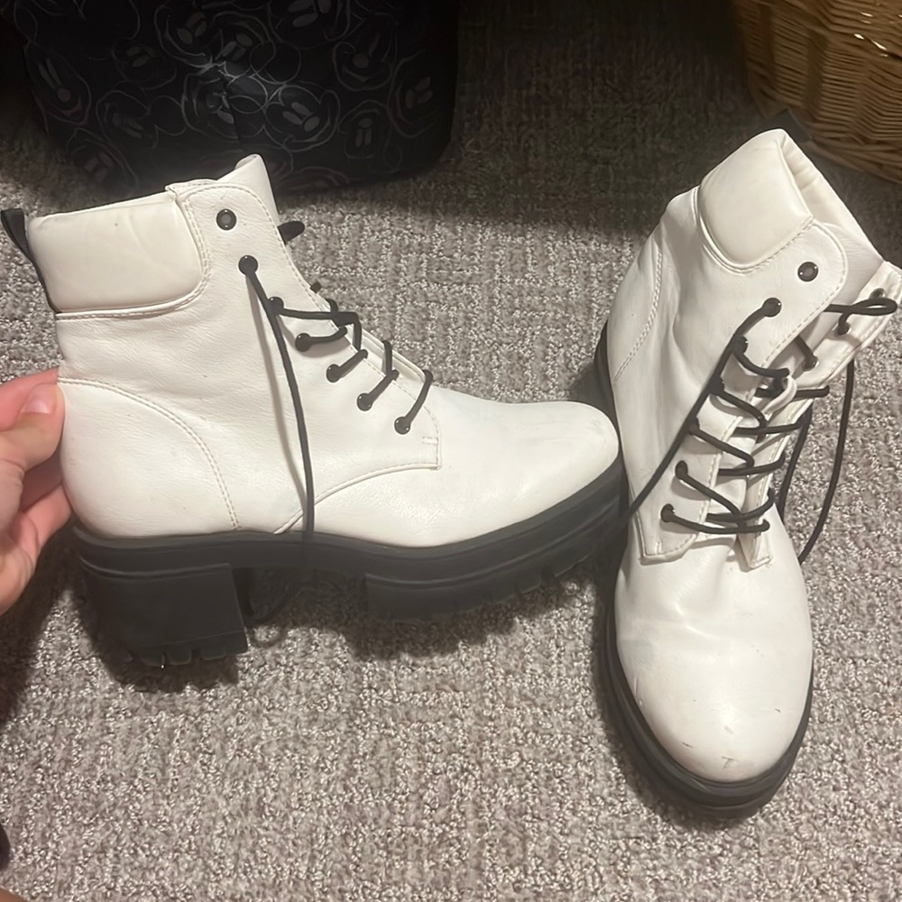 Heeled boots!